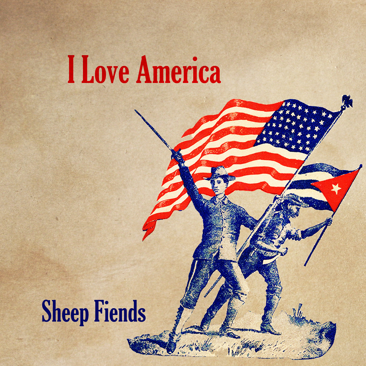 Sheep Fiends - I Love America cover art